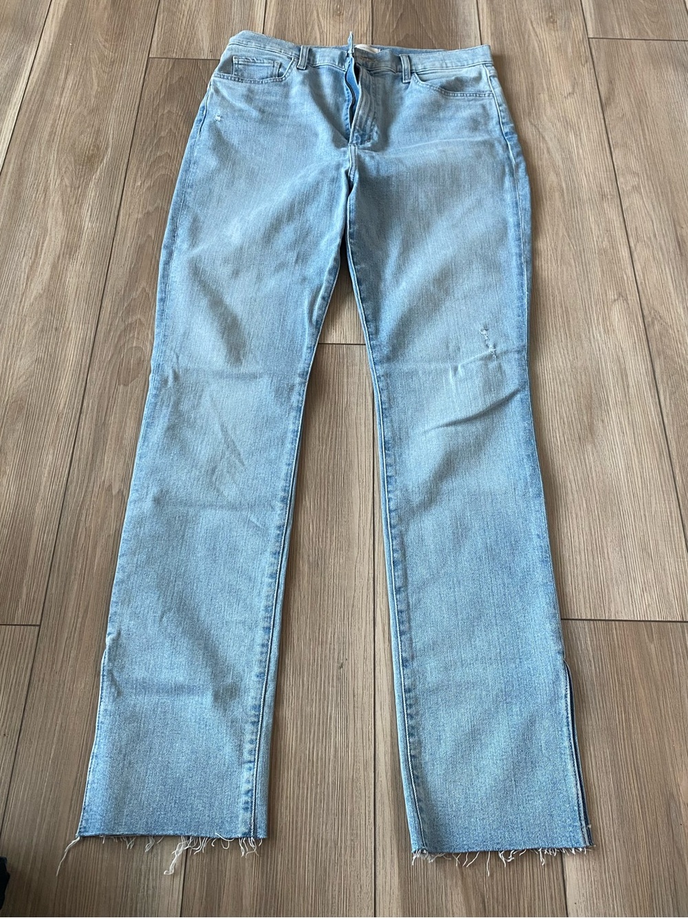 Favorite Daughter Light Wash Straight-Leg Jeans
